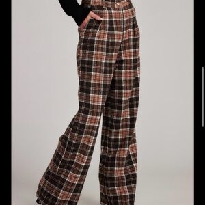 Thomas Brown Plaid Trousers 12th tribe